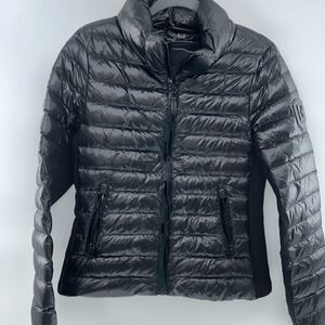 RUDSAK Semi-Gloss Puffer Coat Jacket Black Down Insulate Lightweight Outdoor P/S